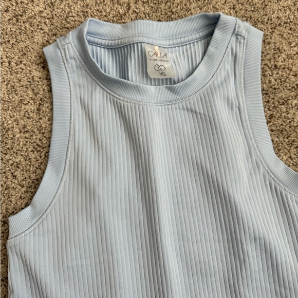 Calia Ribbed Tank Top - Picture 2 of 3